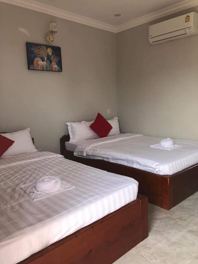 Kro Nhep Guesthouse Kampot Bagian luar foto